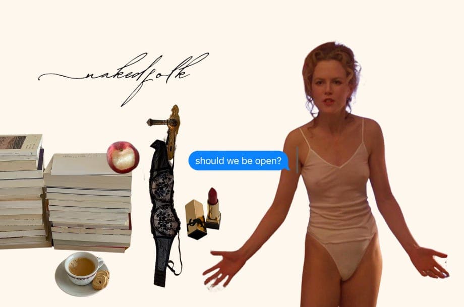 "You're in an open relationship? Oh, I could never do that."